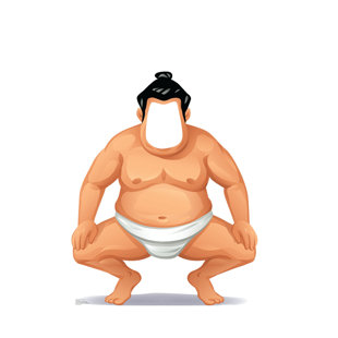 Sumo Wrestler Table Wayfair Sumo Wrestler Cardboard Stand In
