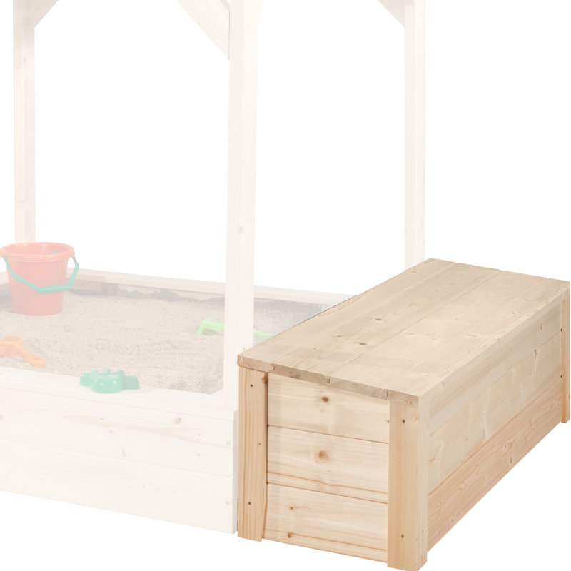 Weka 148 L Aufbewahrungsbox Tabaluga aus Fichtenholz