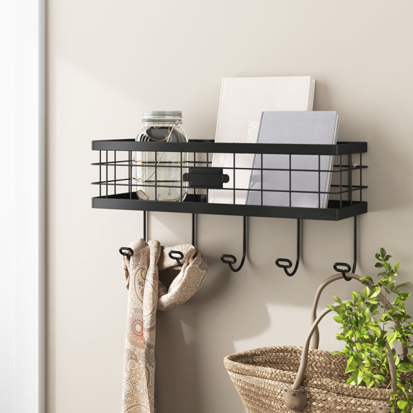 Three Posts Norwell Vintage Wall Mounted Coat Rack Reviews Wayfair