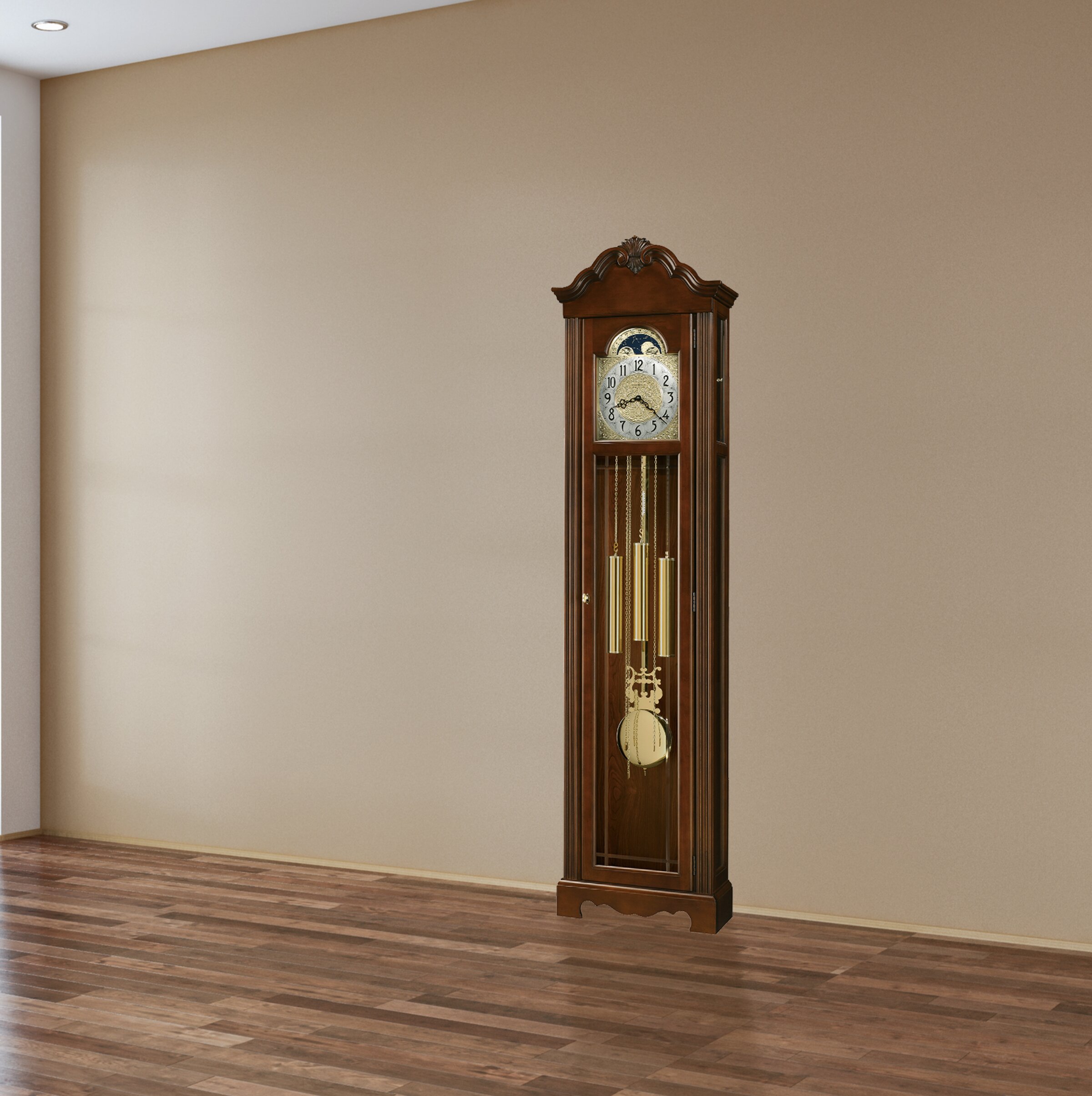 Howard Miller Nicea 75 5 Grandfather Clock Wayfair