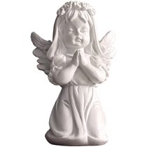2pcs Resin Angel Girl Statue Figurine Home Garden Shelf Decor Christmas Gift 