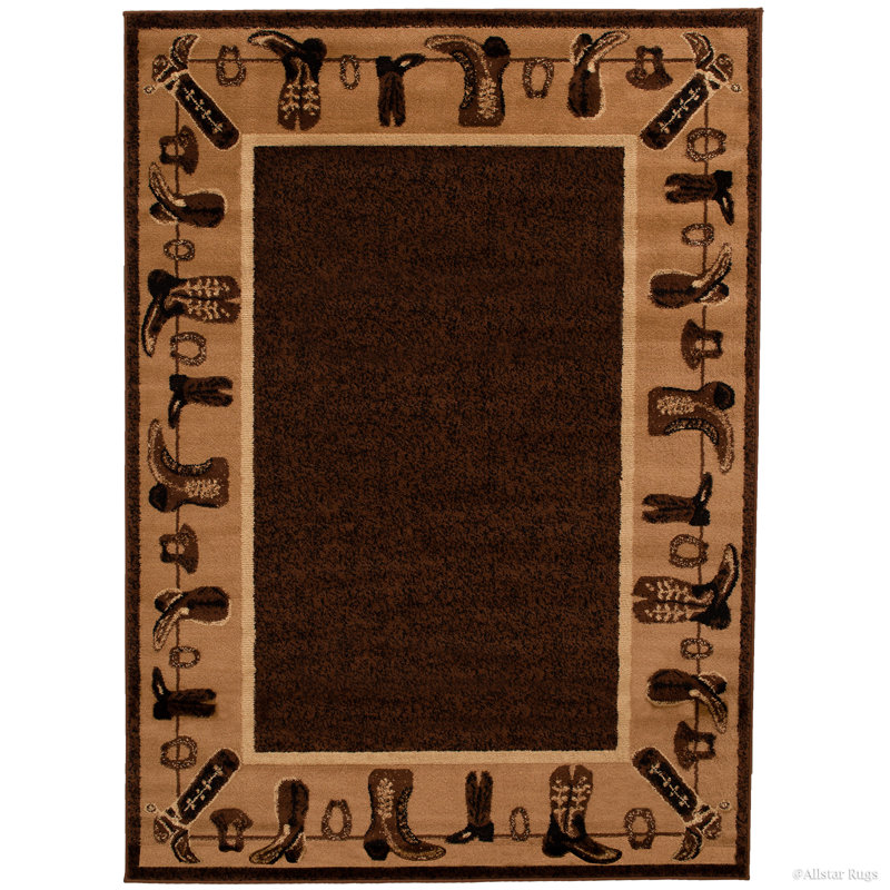 Loon Peak Lacour High Quality Woven Ultra Soft Cowboy Shoe Berber Area Rug Reviews Wayfair