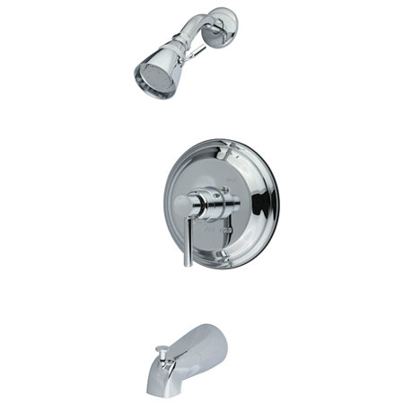 Kingston Brass Concord Single Handle Tub and Shower Faucet ... Kingston Brass Concord Single Handle Tub and Shower Faucet ...