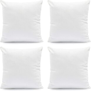 StarryBedding Down and Feather Square 18x18 Inch Throw Pillow Insert Set of 2, 