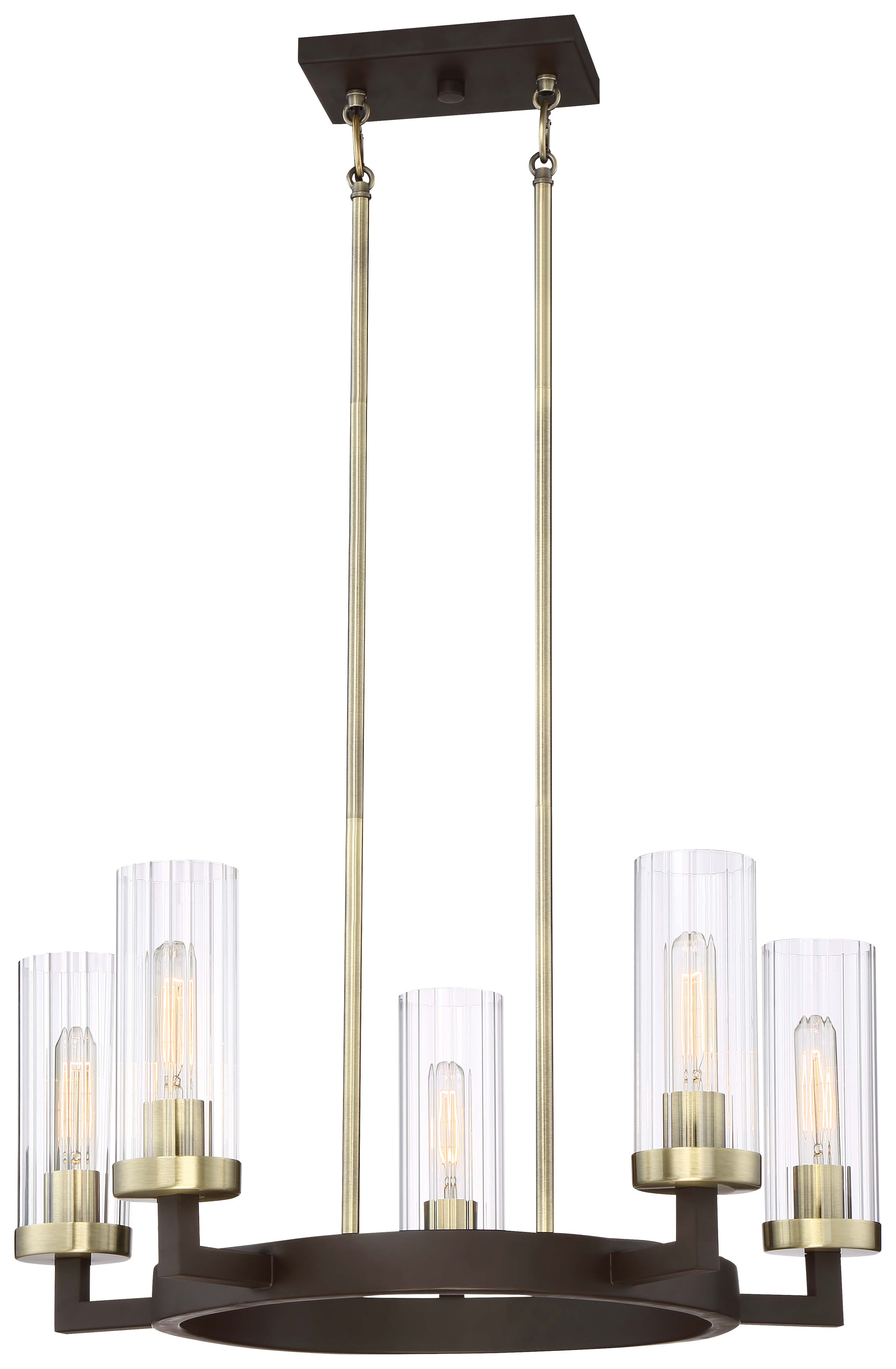 Brayden Studio Karns 5 Light Candle Style Chandelier Reviews Wayfair
