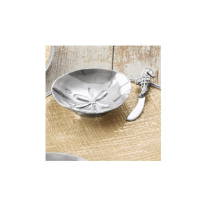 Seaside Sand Dollar 2 Piece Serving Dish Set