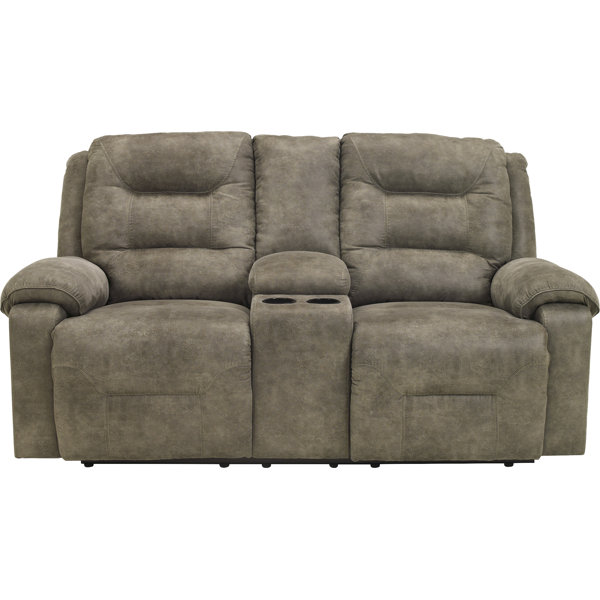 Loon Peak Tressider Reclining 77 Round Arms Loveseat Reviews Wayfair