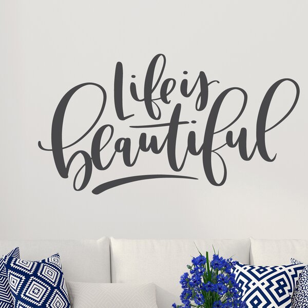 Be Your Own Kind of Beautiful Inspirational Wall Decal Vinyl Sticker Decor IN11