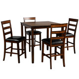 Ashur 5 - Piece Counter Height Dining Set by Red Barrel Studio®