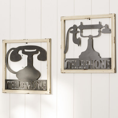 2 Piece Montsouris Wall Décor Set Lark Manor