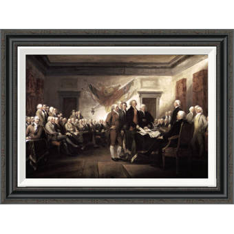 Global Gallery General George Washington Resigning His Commission