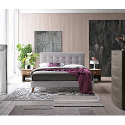 George Oliver Morris Upholstered Bed Frame & Reviews | Wayfair.co.uk