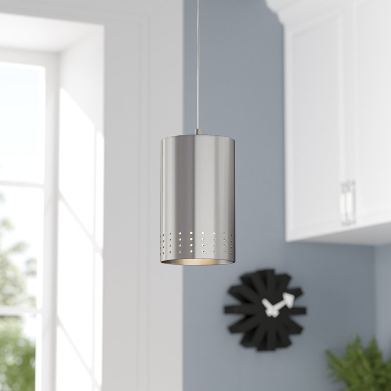 Wrought Studio Netherside 1 Light Single Cylinder Pendant Reviews Wayfair