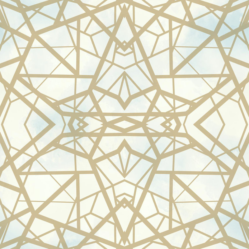 Mercer41 Rodas Shatter 16 5 L X 20 5 W Geometric Peel And Stick