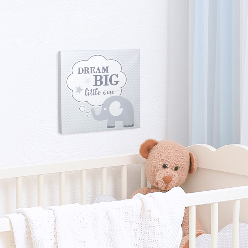 elephant canvas nursery