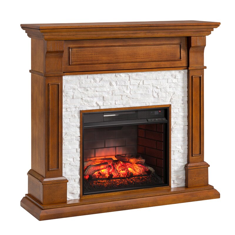 Millwood Pines Bakker Electric Fireplace Reviews Wayfair