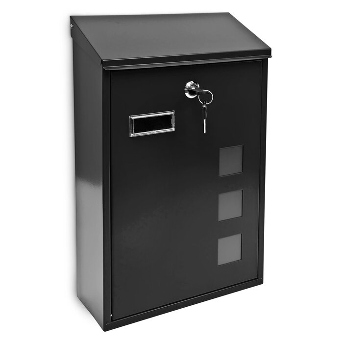 Relaxdays Locking Letter Box & Reviews | Wayfair.co.uk