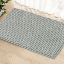 Full Moon Stone Zen Spa River Non-Slip Bathroom Carpet Bath Mat Rug Carpet24x16" 