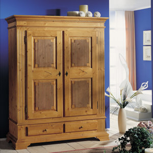 Garderobenschrank, 195 cm H x 155 cm B x 58 cm T von Gradel