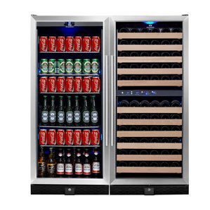 106 Bottle Triple Zone Built-In Wine C..