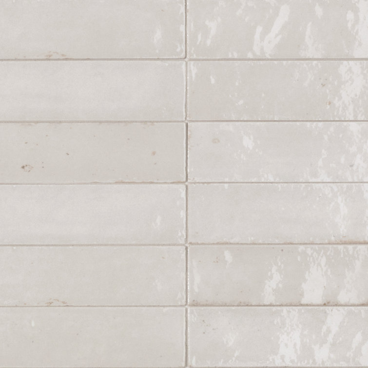 4 3/8 inch white kitchen bathroom shower tile 