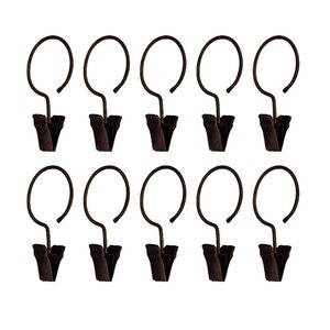 Clip Curtain Ring (Set of 10)