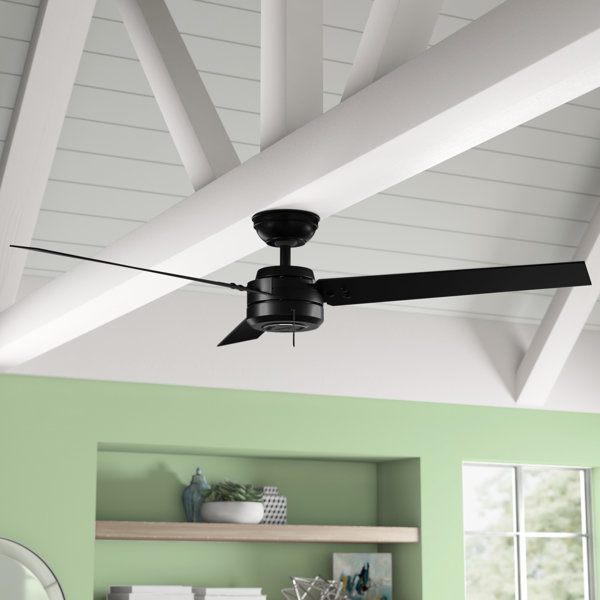 Hunter Fan 52 Cassius 3 Blade Standard Ceiling Fan With Pull Chain Reviews Wayfair