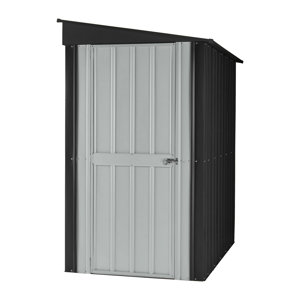3 ft. 9 in. W x 5 ft. 7 in. D Metal Lean-To Tool Shed