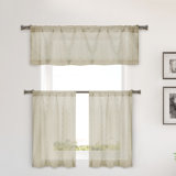 Semi Sheer Kitchen Curtains Wayfair