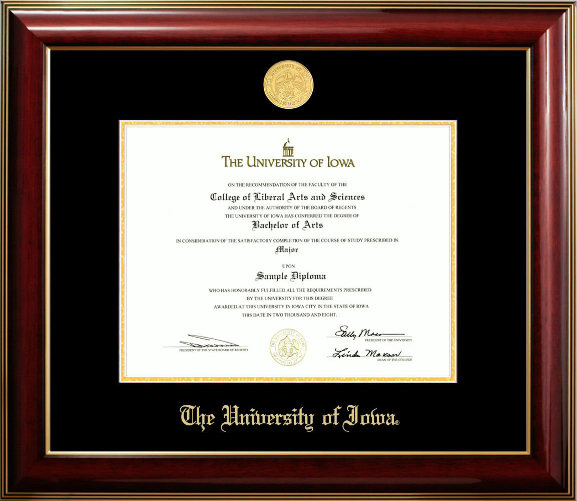 Red Barrel Studio® Chatfield University of Iowa Picture Frame Wayfair