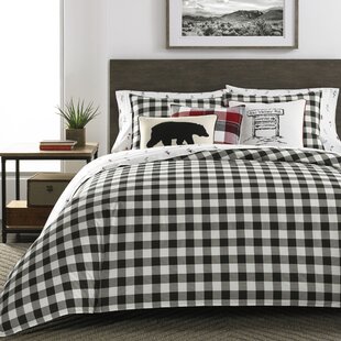 buffalo plaid queen duvet cover