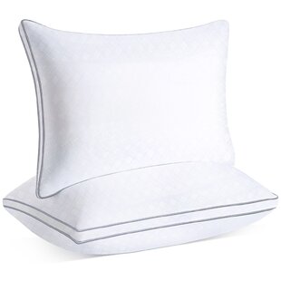 HIGH QUALITY BOX PILLOWS EXTRA NECK SUPPORT PILLOW HOTEL QUALITY  RRP £39 EACH
