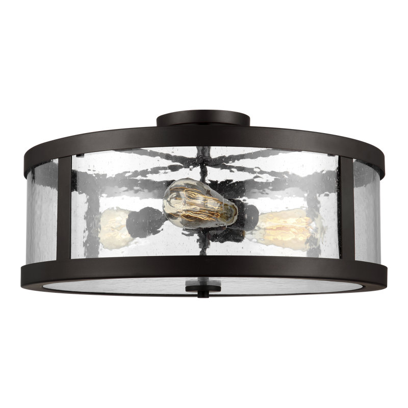 17 Stories Gilberta 3 Light Semi Flush Mount Reviews Wayfair