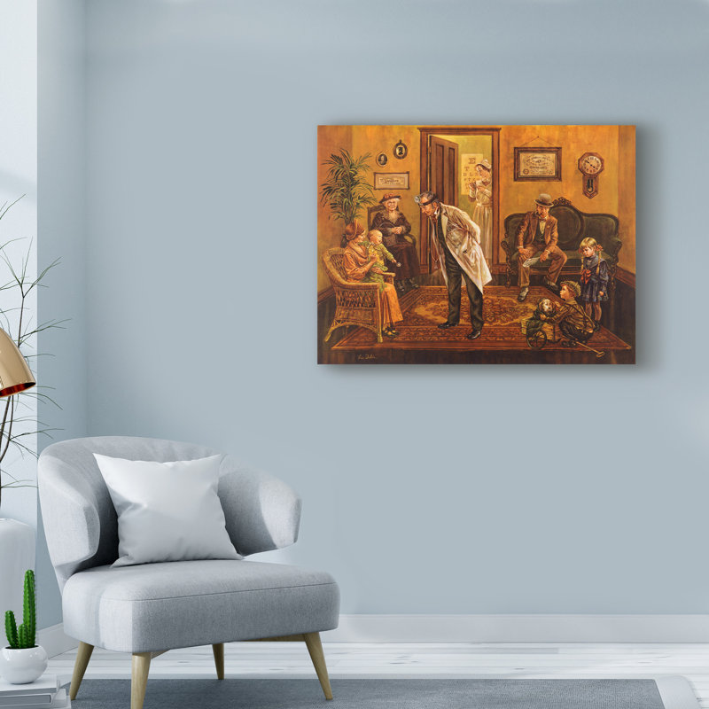 Winston Porter Doctors Office Acrylic Painting Print On Wrapped