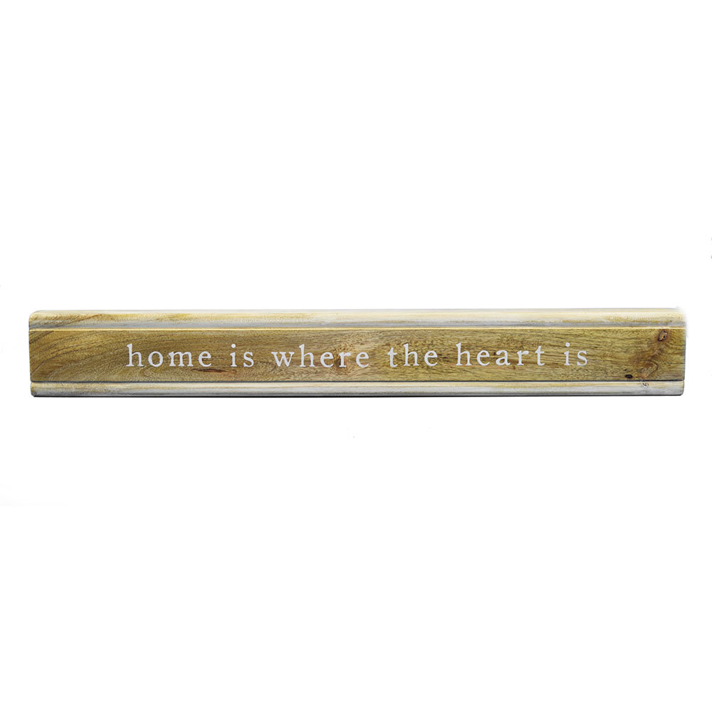 Mud Pie Home Is Where The Heart Is Moulding Sentiment Wood Stick Wall Decor Wayfair,Exterior House Paint Colors Photo Gallery 2020