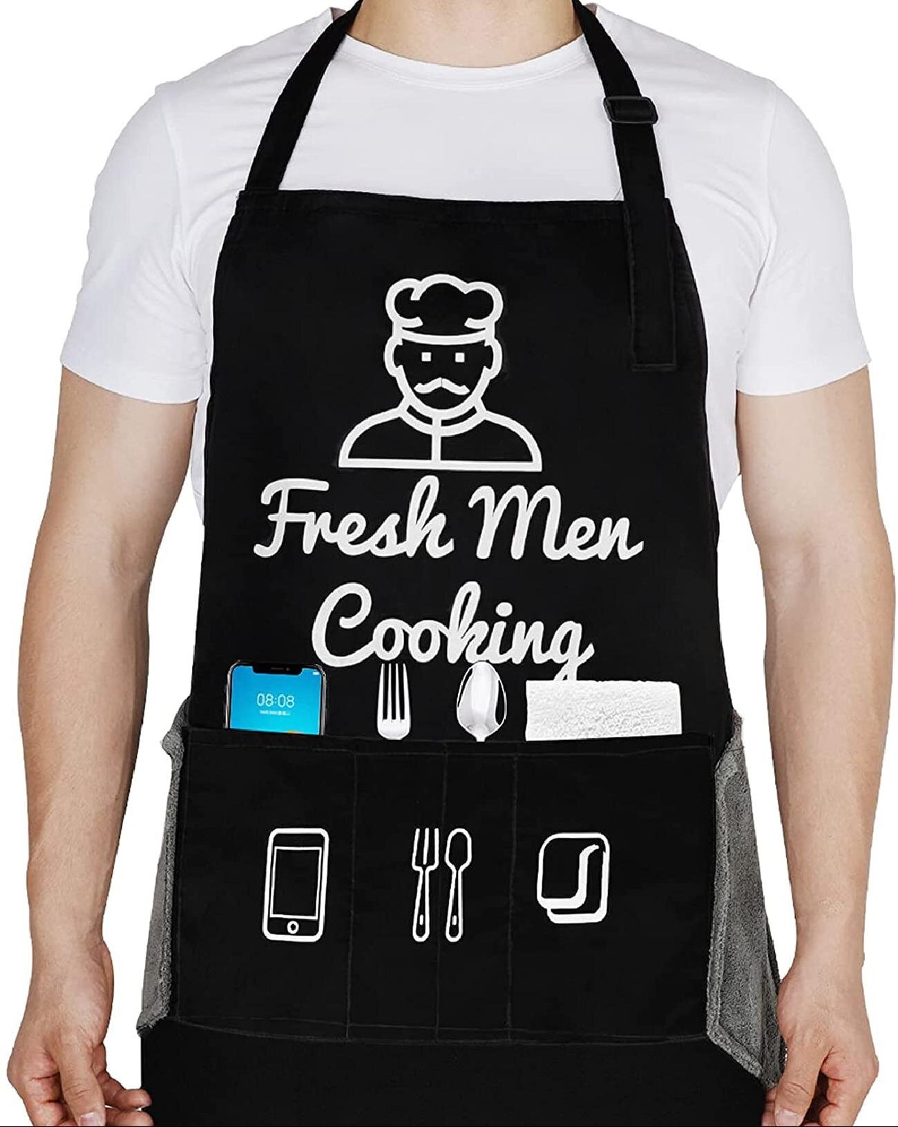 Grill Apron for Men Ill Feed Cooking Apron Dad Apron Funny Aprons Fathers Day Funny Birthday Gifts For Men 