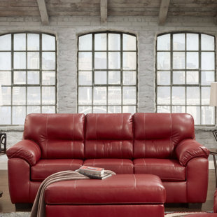 Small Red Couch Wayfair Rainsburg Red Sofa
