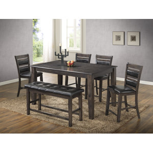 6 Piece Dining Set by Best Quality Furniture