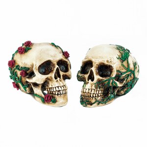 2 Piece His and Hers Skull Set