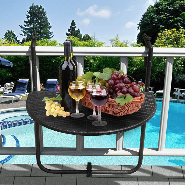 Balcony Railing Table Wayfair Ca