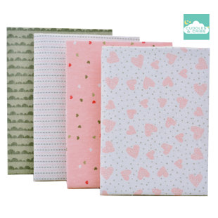 purple receiving blankets