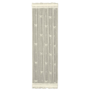 Front Door Side Light Curtains Wayfair Kelsie Side Light Wildlife Sheer Rod Pocket Single Curtain Panel
