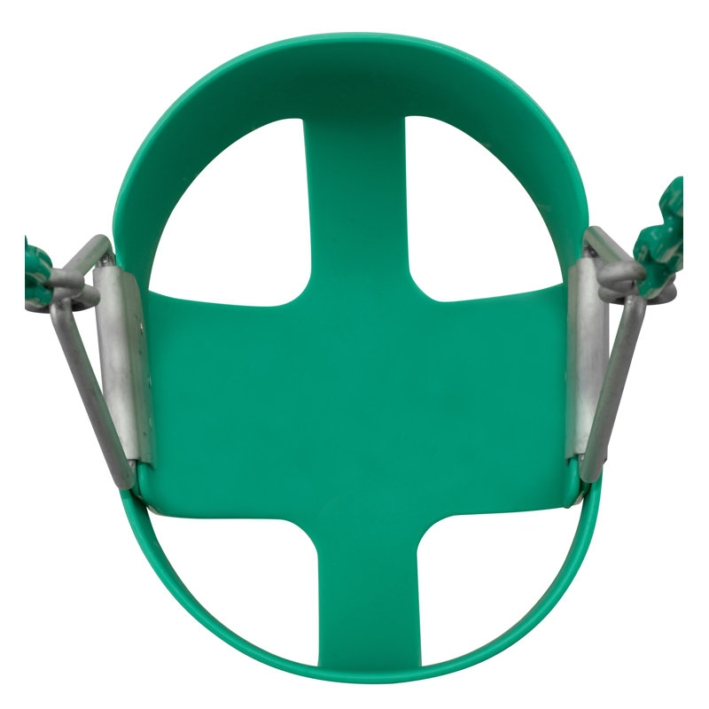 green baby swing
