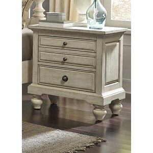 Philomena 2 Drawer Nightstand