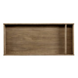 espresso changing table topper