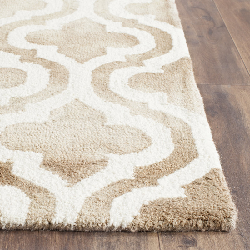 Willa Arlo Interiors Blakeston Hand Tufted Wool Beige Ivory Area Rug Reviews Wayfair