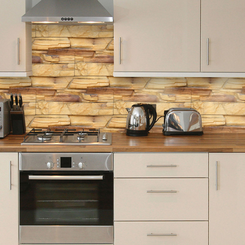 Williston Forge Delsur Granite Removable Peel And Stick Wallpaper