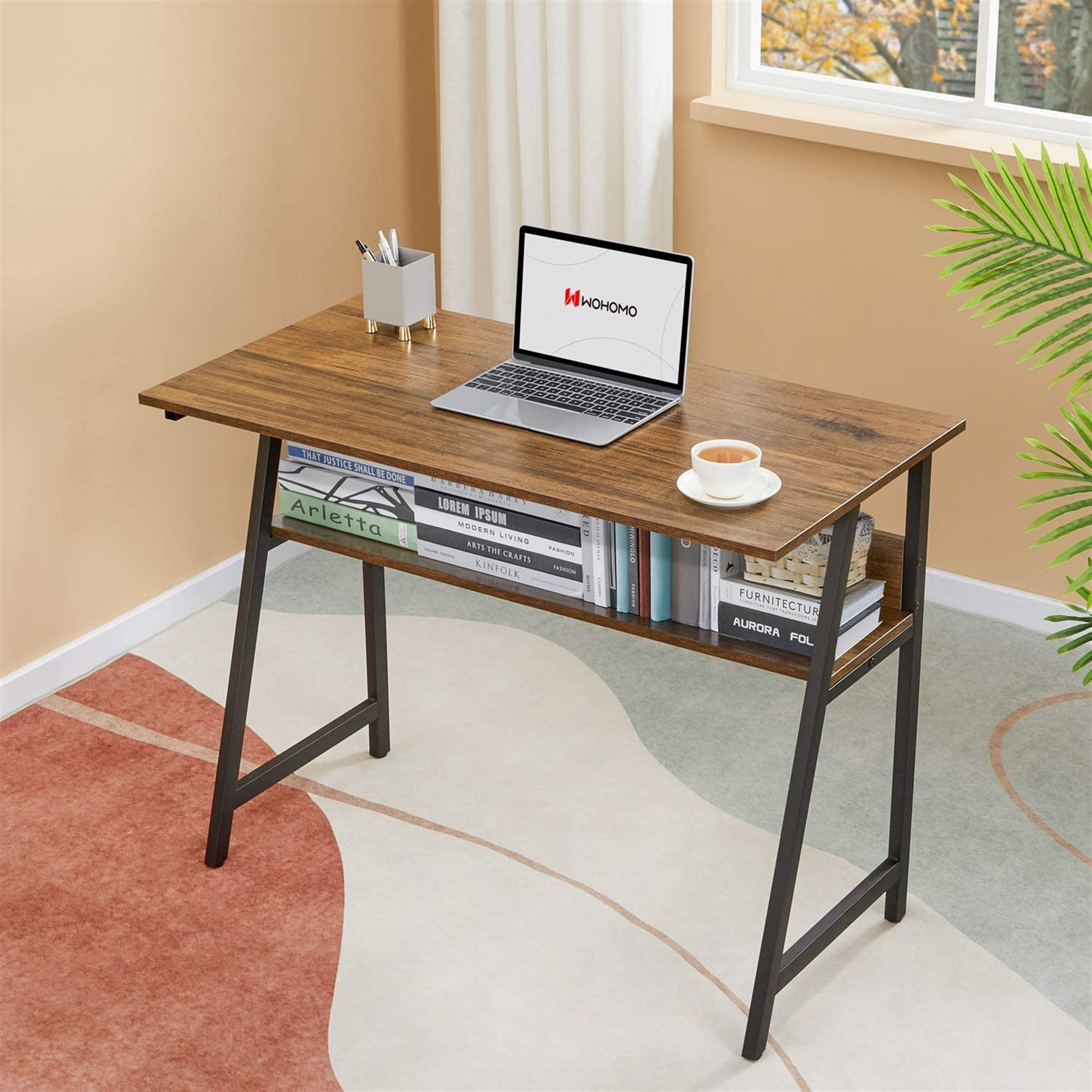 solid cherry wood desk