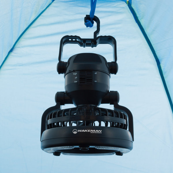 Super Bright Camping Combo LED Lantern and Fan