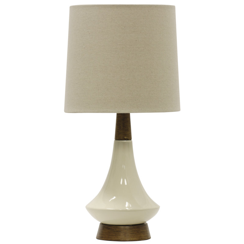 george oliver villela retro 19" table lamp & reviews | wayfair